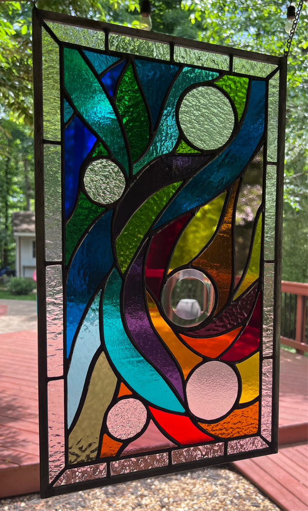Orbulius Stained Glass Stained Glass by Kib, LLC