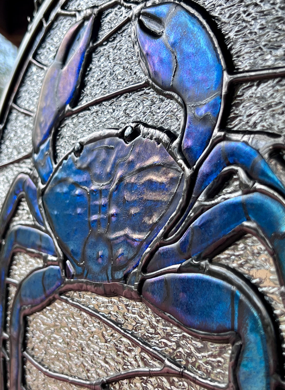 Crab Stained Glass