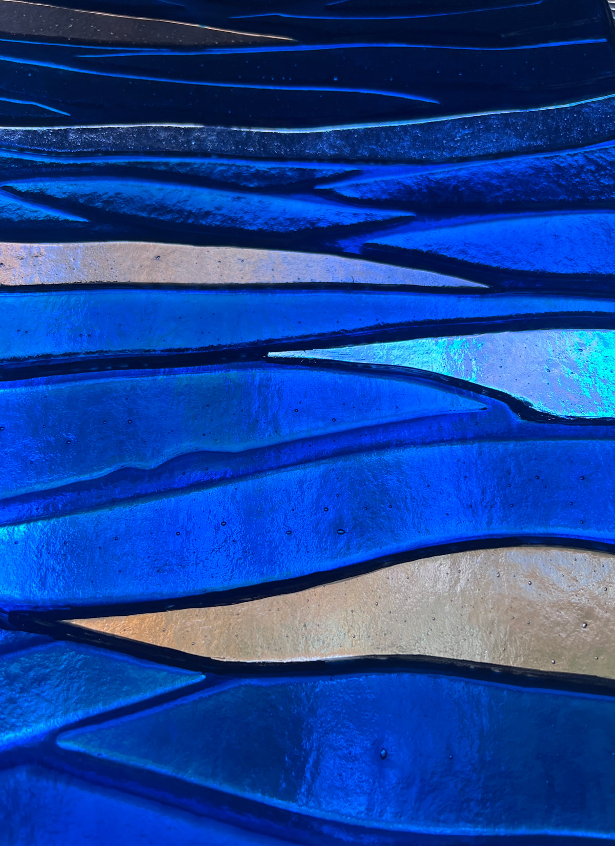 Cerulean Stained Glass