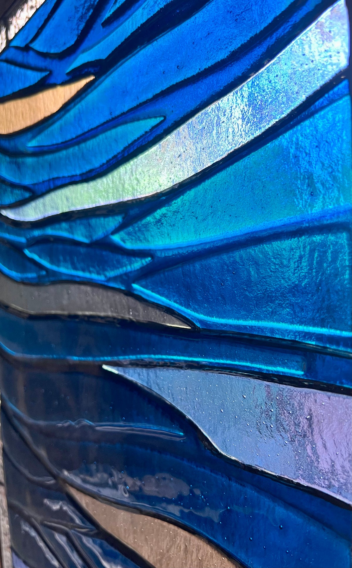 Cerulean Stained Glass