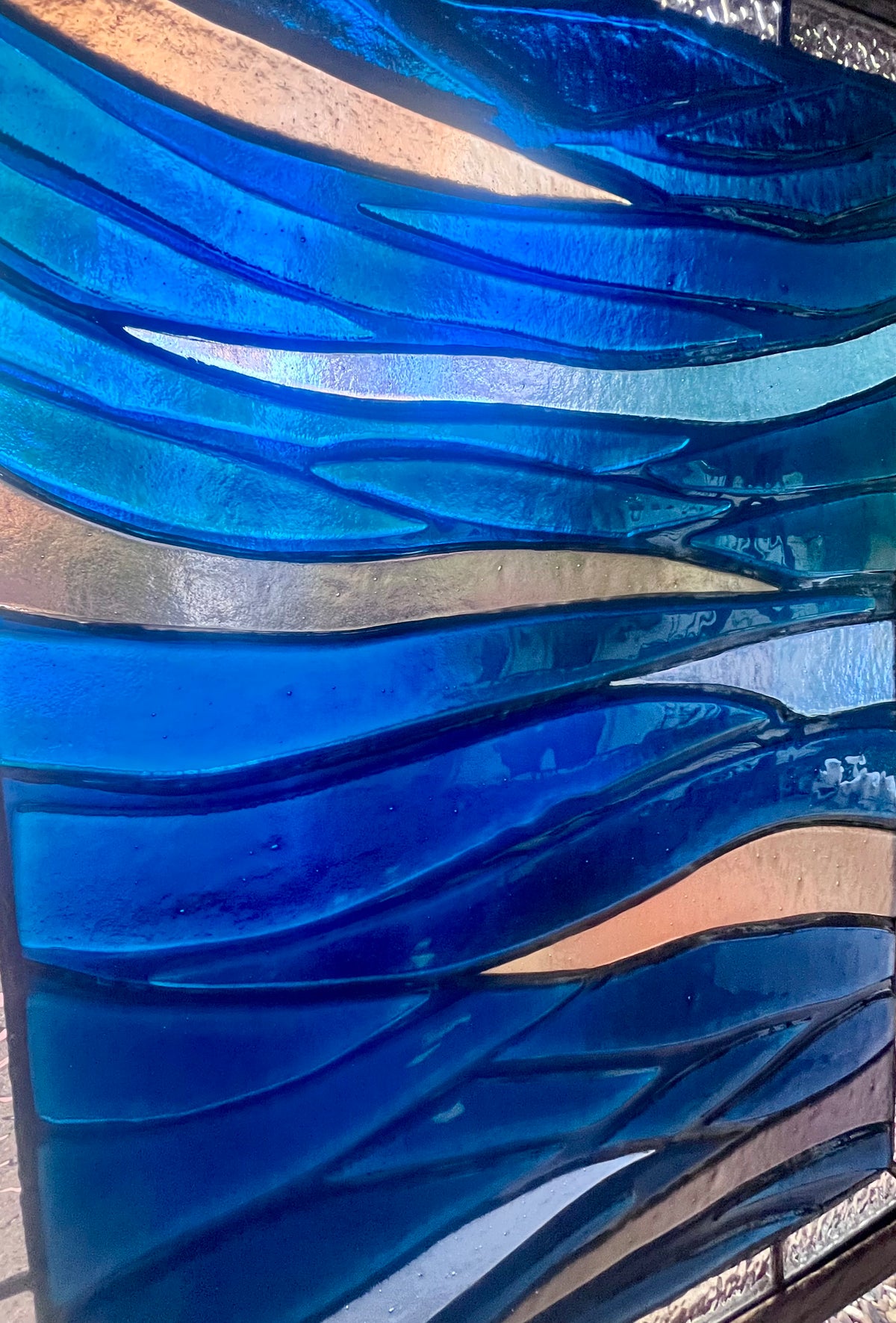 Cerulean Stained Glass