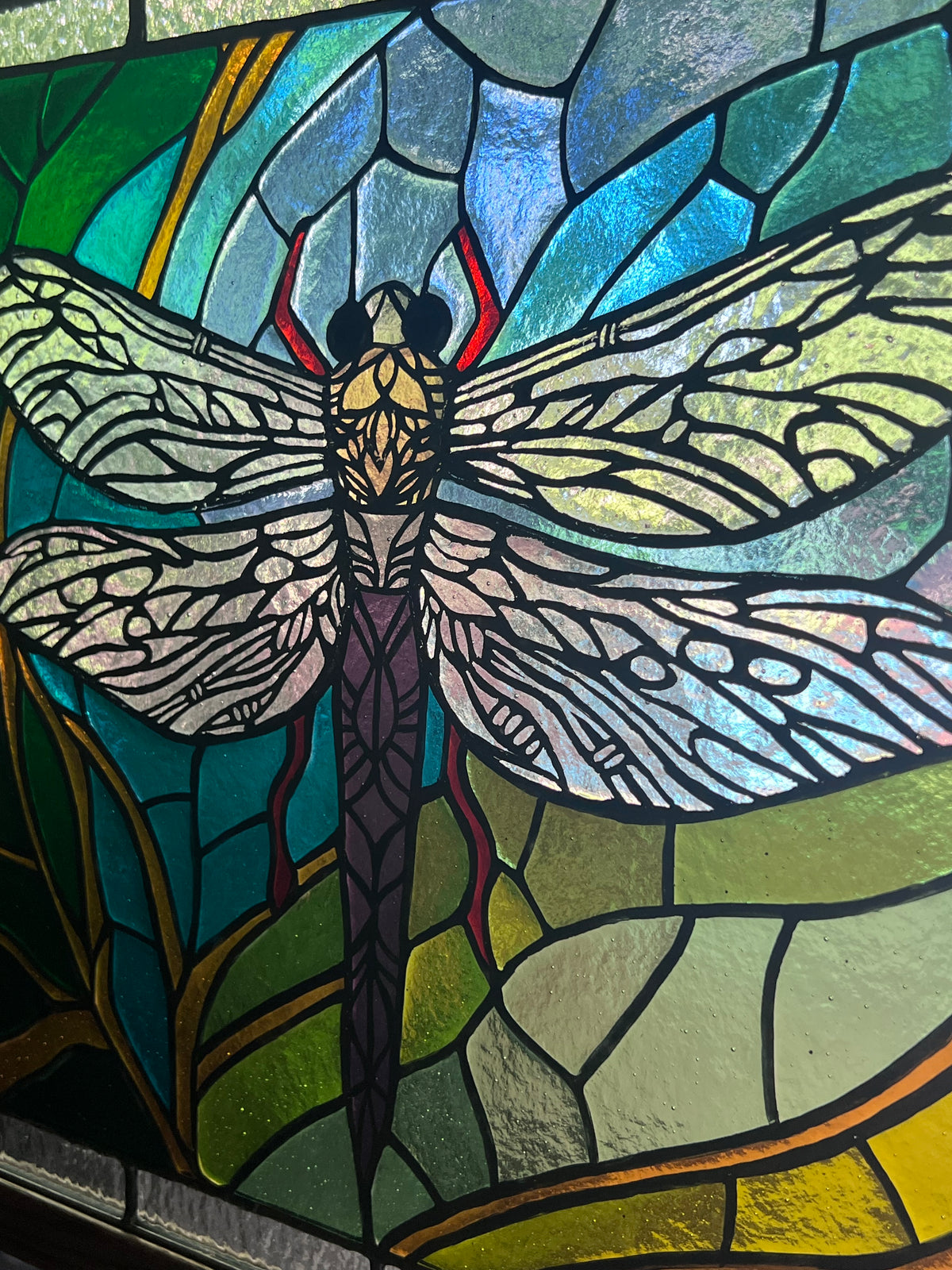 Dragonfly Stained Glass