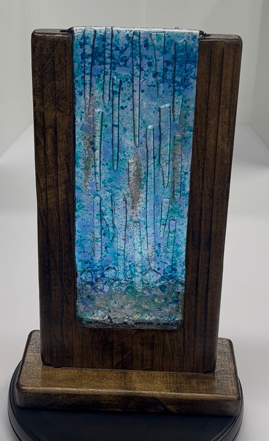 Glacial Cascade: The Frozen Fall