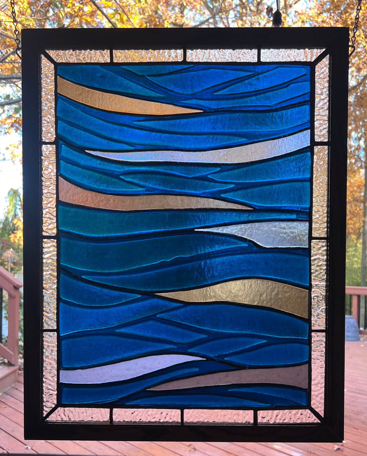 Cerulean Stained Glass