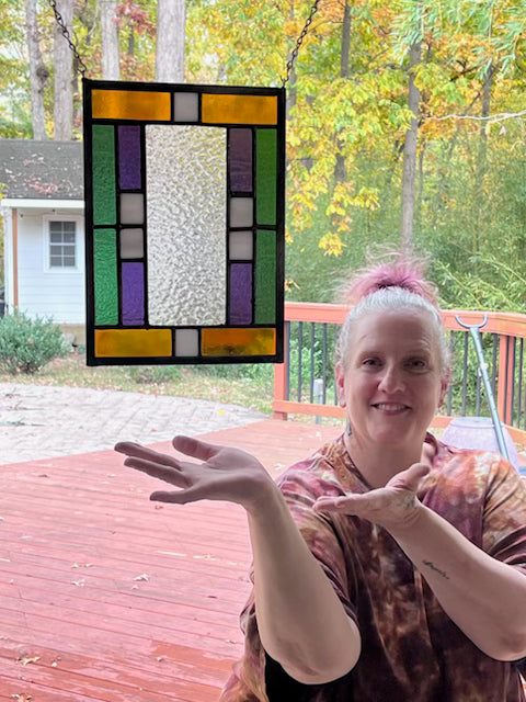Stained Glass Class for Beginners: 4 Saturdays (Feb 7th-28th)
