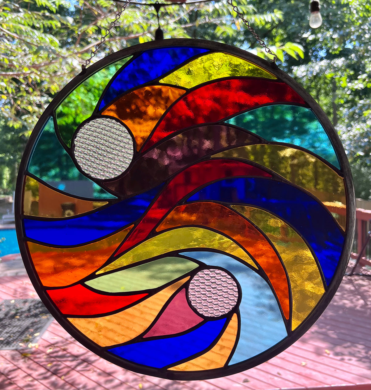 Hard Candy Round Stained Glass