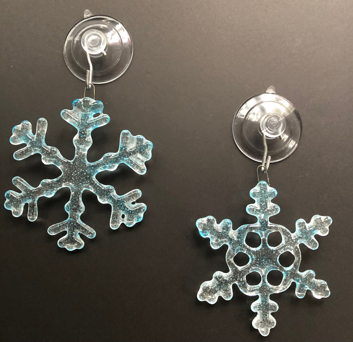 2 Snowflakes/Suncatchers (Discount)