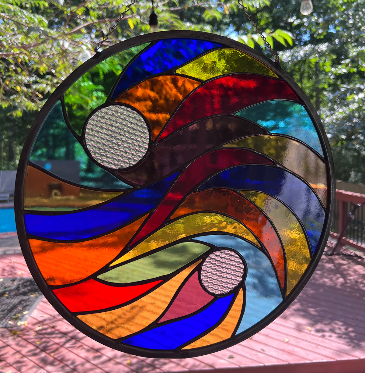 Hard Candy Round Stained Glass